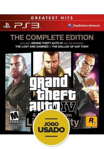 GTA IV Episodes From Liberty City - Ps3 (Usado)